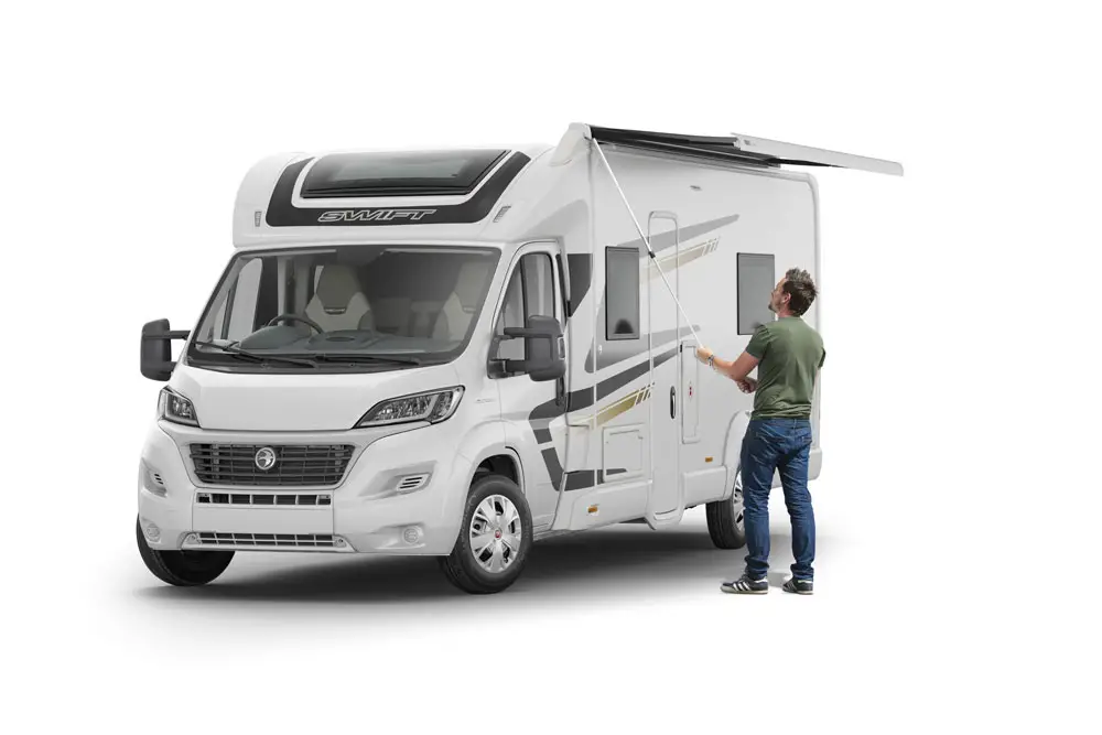 The Swift Escape 675 motorhome