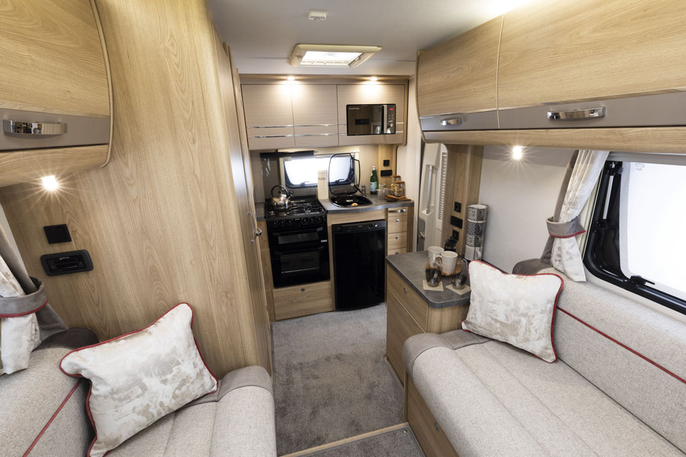 Interior of the Marquis Majestic 115 motorhome
