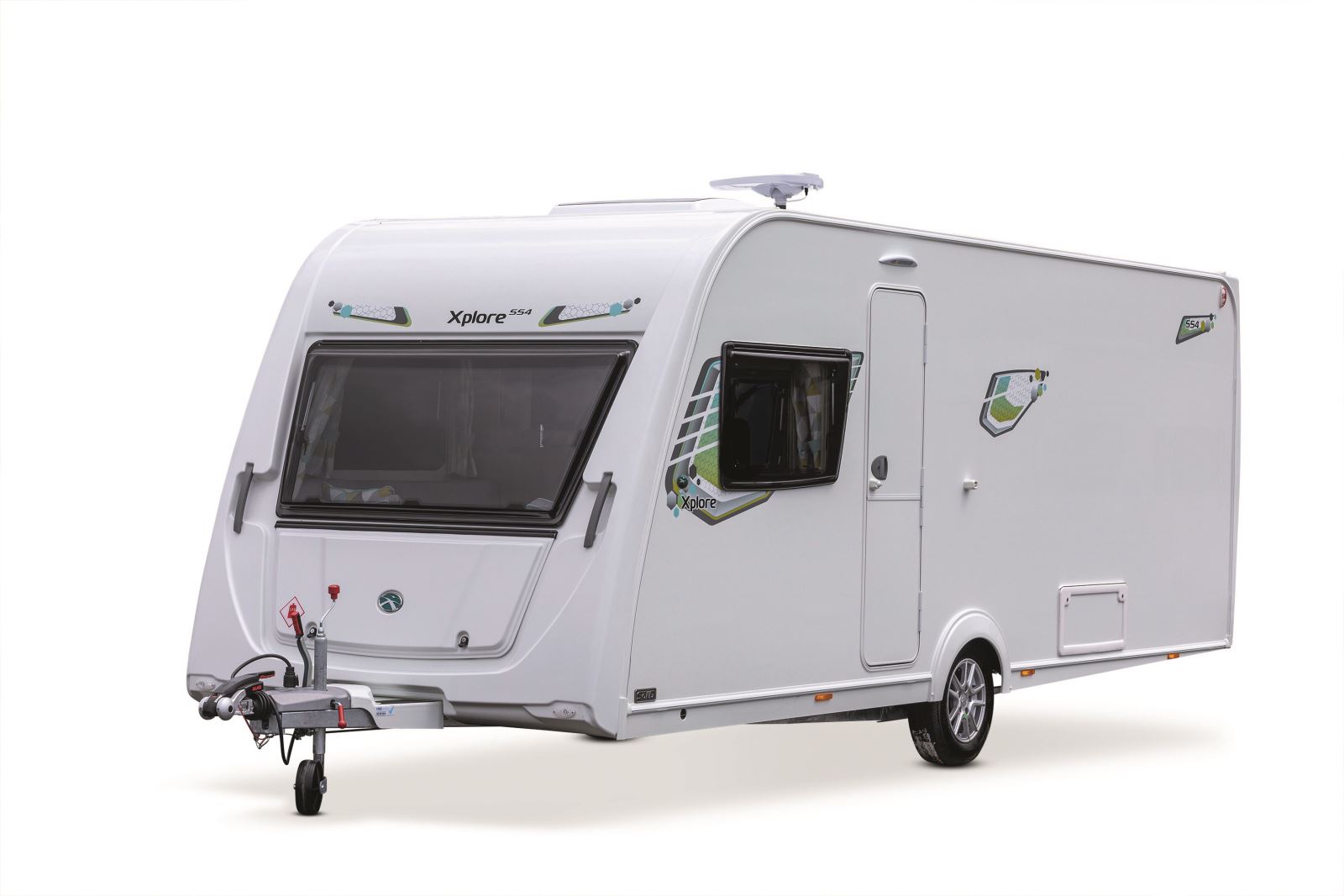 The Xplore 554 caravan