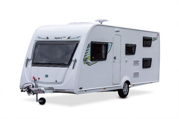 The Xplore 586 caravan