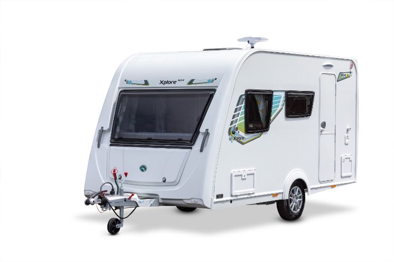 The Xplore 304 caravan