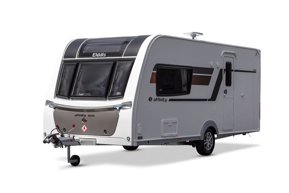 The Elddis Affinity 520 caravan
