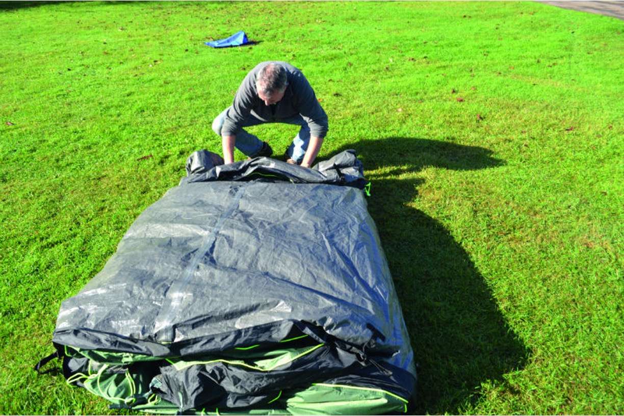 Drying your tent