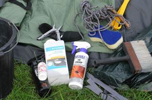 A tent repair kit (photo by Iain Duff)