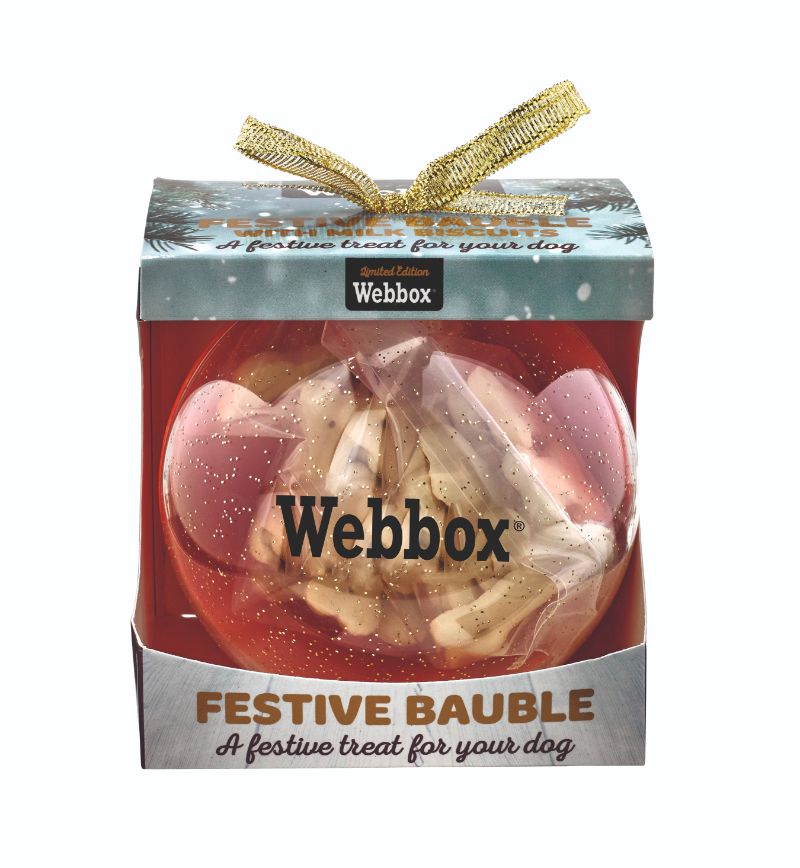 Webbox Festive Dog Bauble