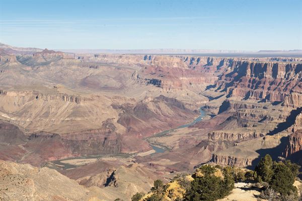 The Colorado River in USA's Grand Canyon - picture courtesy of Mike Waterman