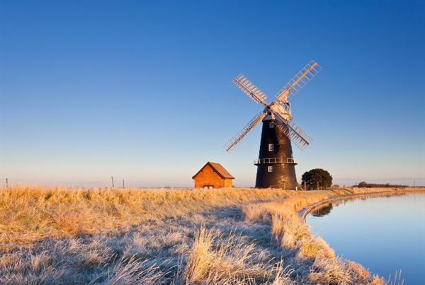 Halvergate Marshes - Photo courtesy of Alamy