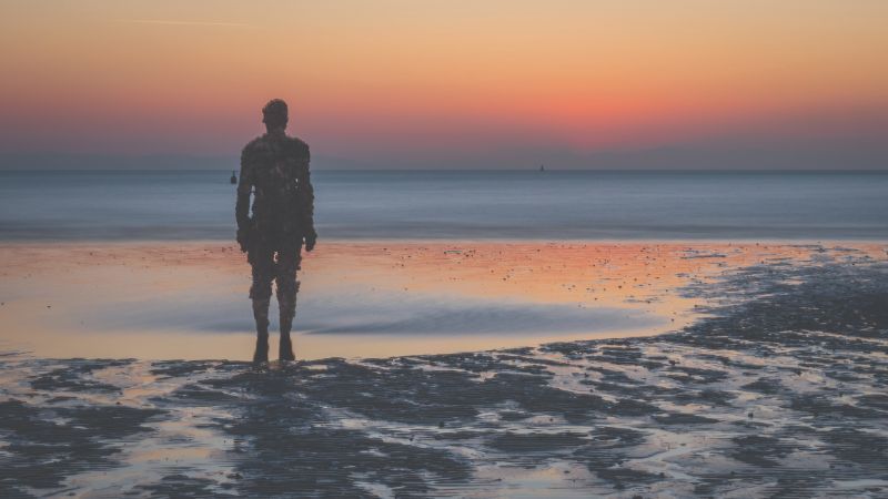 Crosby Beach, Merseyside