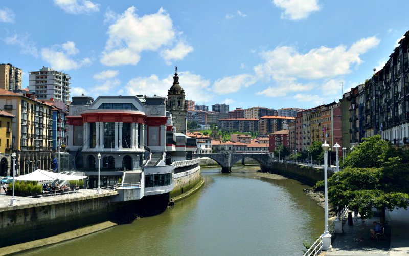 food market at Ribera, Bilbao