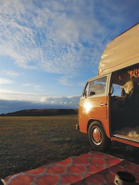 The 1979 RHD 'Dormraker' - a Devon Moonraker with a Dormobile roof - picture courtesy of Jackie Richards