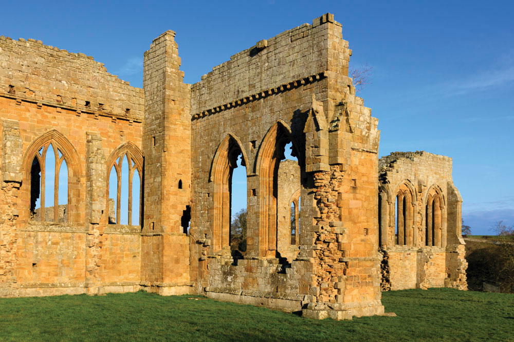 Egglestone Abbey in Teesdale