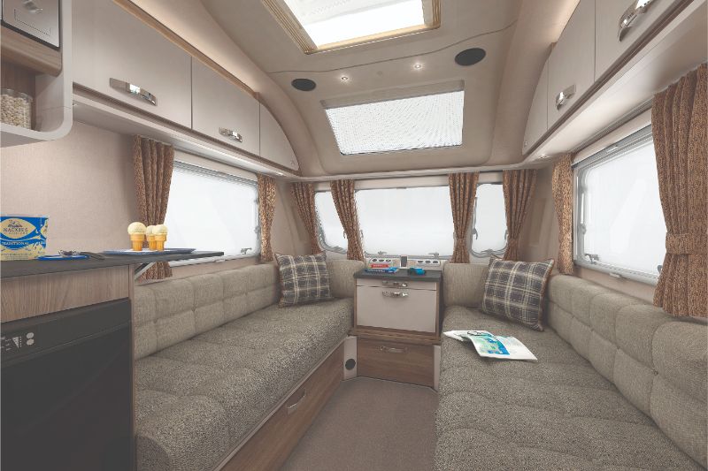 Swift Sprite Alpine 4 interior