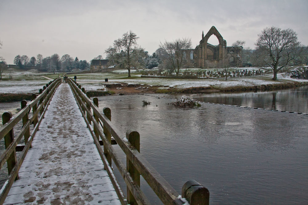 The ruins of Bolton Abbey