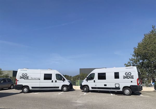 Hiring a campervan in France