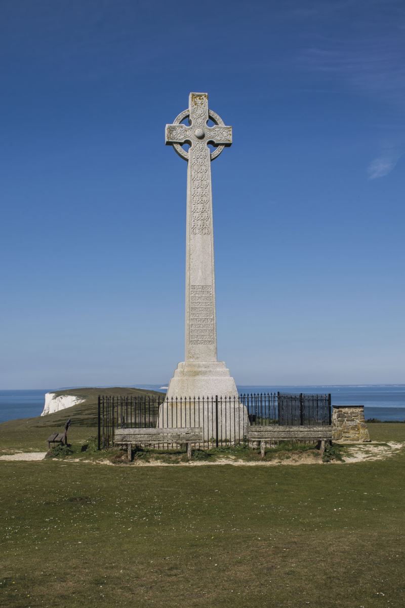 Tennyson Monument at Tennyson Down