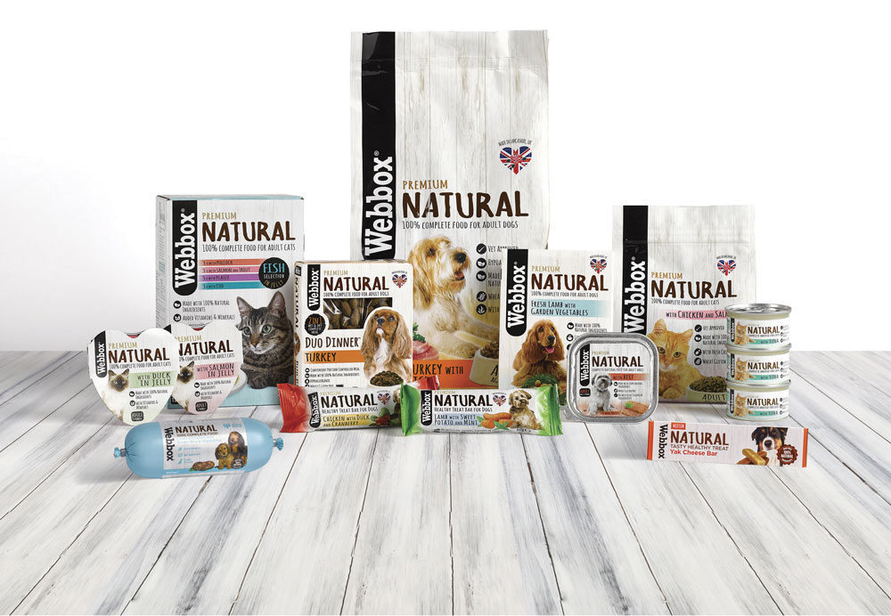 Dog food goodies from Webbox
