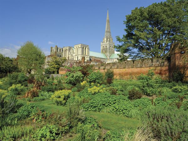 A view of Chichester Cathedral