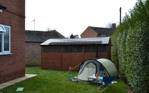 garden camping