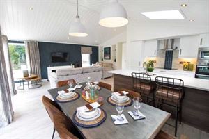 The open plan scheme in the Tallow Lodge