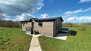 Every lodge has a lot of space around it Every lodge has a lot of space around it