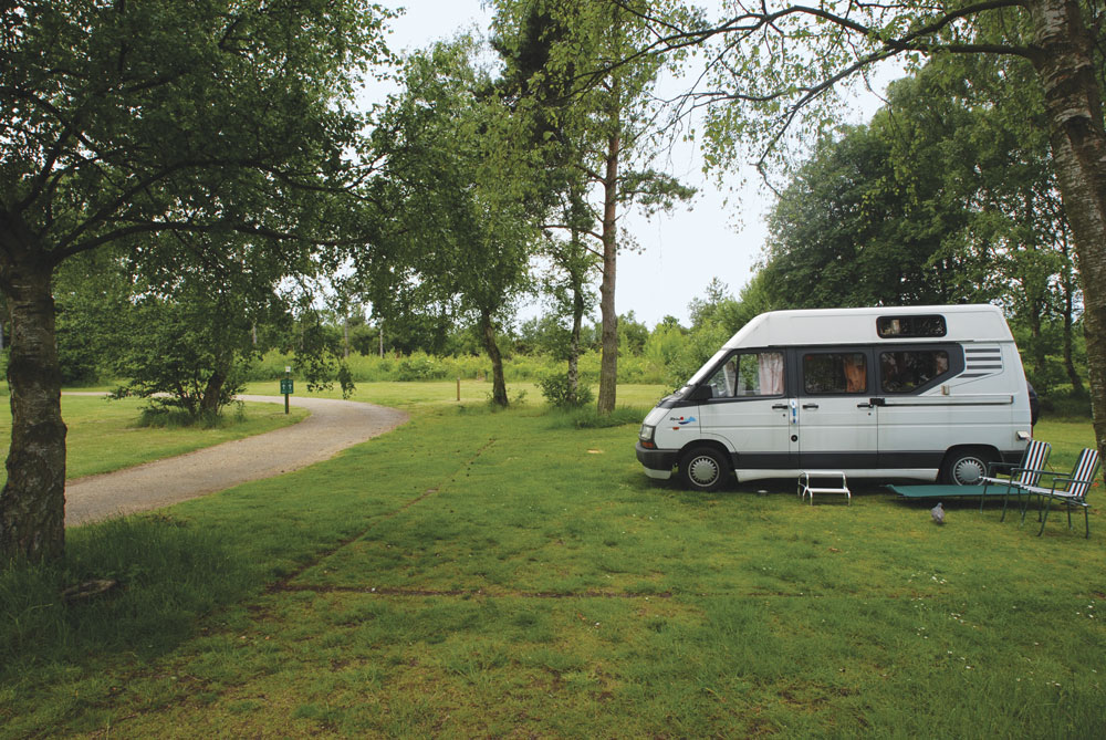 Kelling Heath campsite