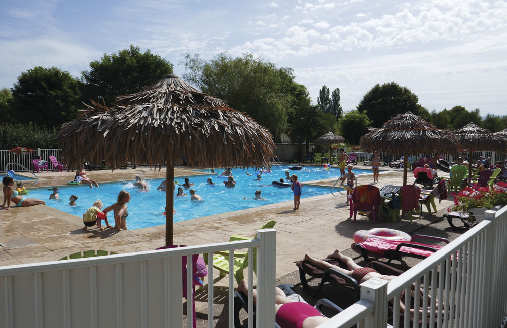 Au Coin Tranquille campsite in France