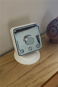 A Hive thermostat allows you to control temperature from a smartphone (photo courtesy of Warners Group Publications) A Hive thermostat allows you to control temperature from a smartphone (photo courtesy of Warners Group Publications)