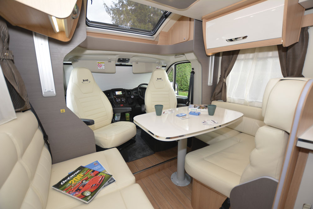Inside the McLouis Fusion 360 motorhome