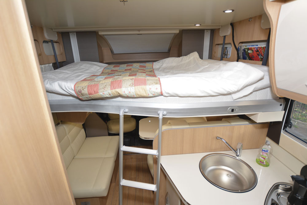 McLouis Fusion 360 motorhome bed