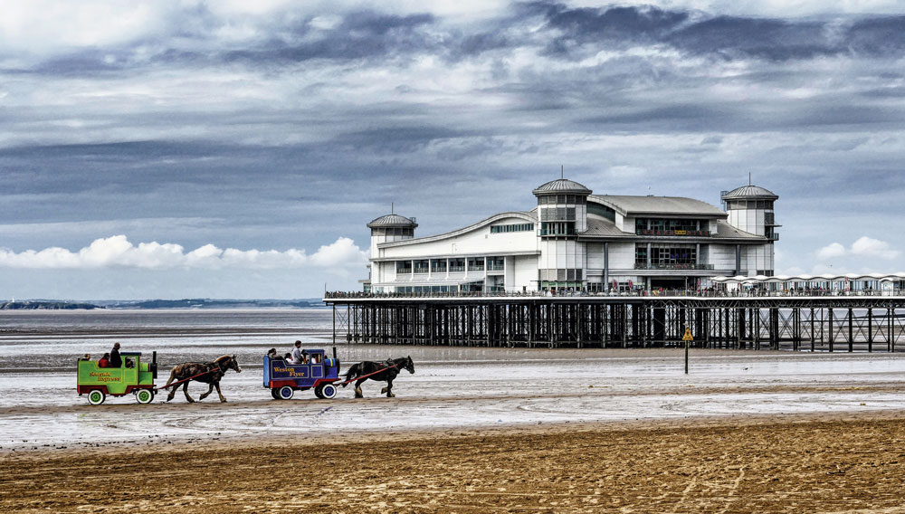 The pier at Weston-Super-Mare