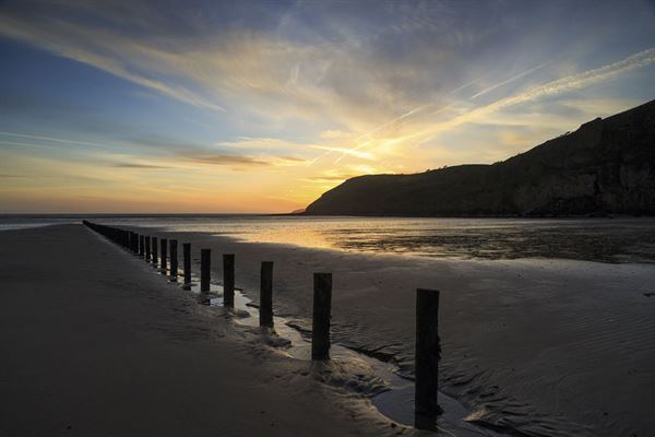 Brean Down, in Somerset
