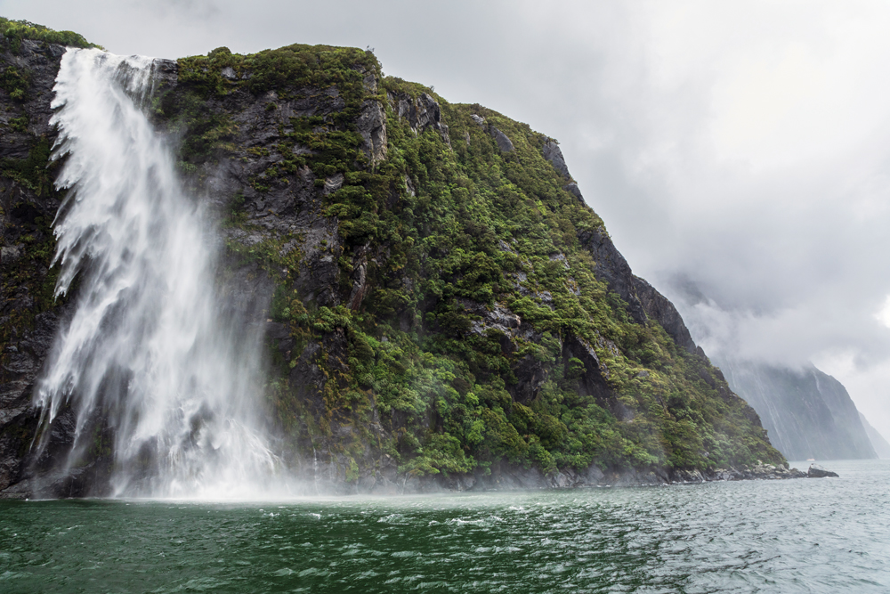 Stirling Falls at Milford Sound