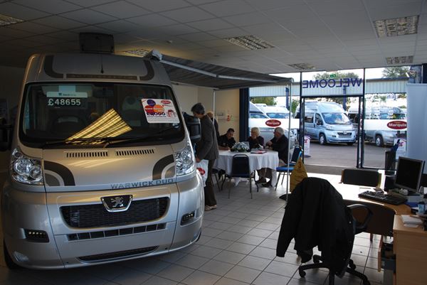 Negotiating the deal on a new motorhome