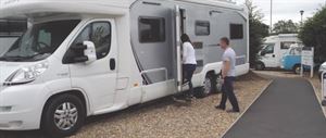 Somerset Motorhome Centre: viewing motorhomes