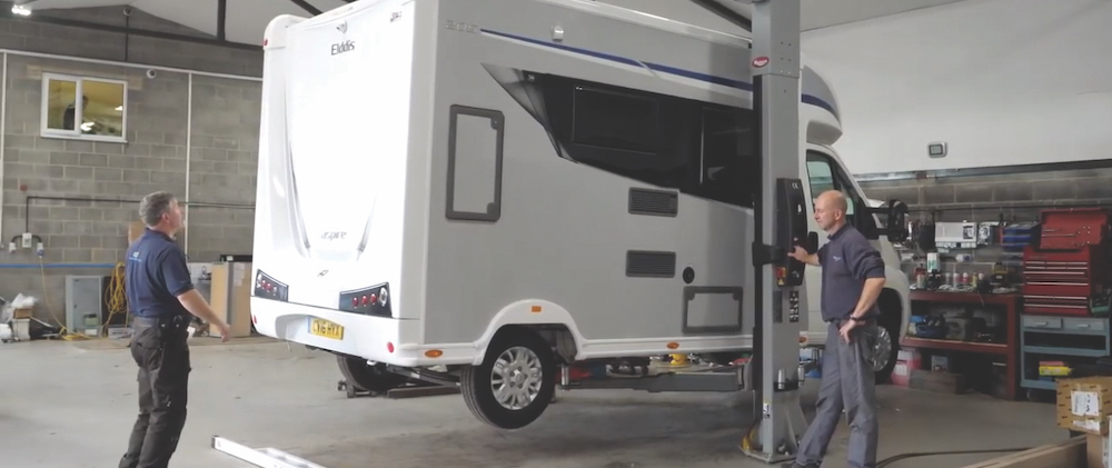 Somerset Motorhome Centre&rsquo;s purpose-built workshop