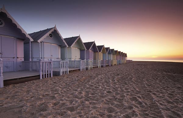 Beach huts on Mersea Island (photo courtesy of Alamy) Beach huts on Mersea Island (photo courtesy of Alamy)