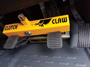This Clutch Claw locks the pedals in place