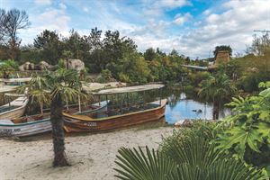 Chester Zoo is landscaped attractively and imaginatively