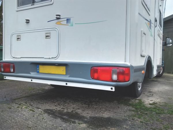 Using trunking to fit reversing sensors
