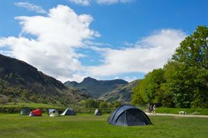 Lake district camping - Courtesy Camping & Caravan Club Lake district camping - Courtesy Camping & Caravan Club