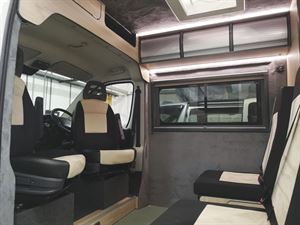 The front lounge in the Axon Spirit