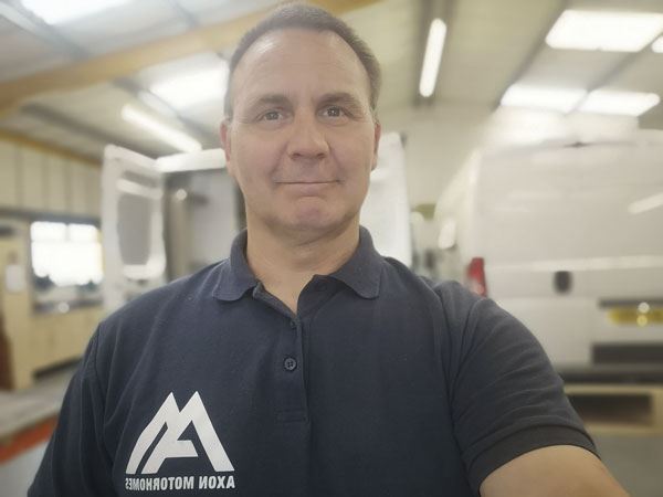 Chris Axon, of Axon Motorhomes