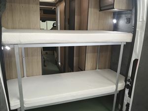 Rear bunk beds in the Axon Spirit
