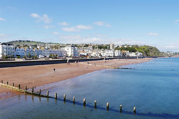 Teignmouth beach. Image: Pixabay