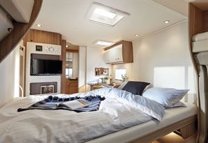 The Delfin is a more affordable option from Burstner