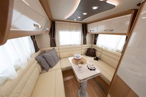 The rear lounge in the McLouis Fusion 330