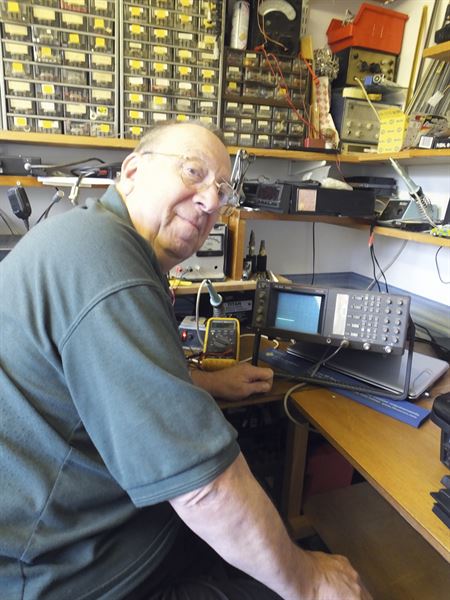 Motorhome electrical expert Clive Mott