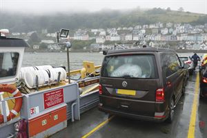 On the ferry to Dartmouth
