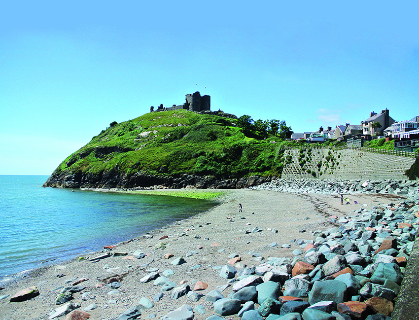 Criccieth in a campervan