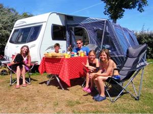 A touring caravan is a home from home A touring caravan is a home from home